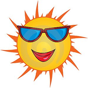 Smiling sun means winning sales productivity