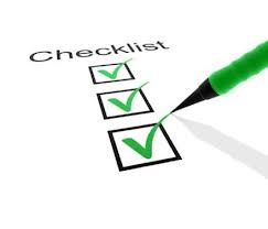 Sales Checklist