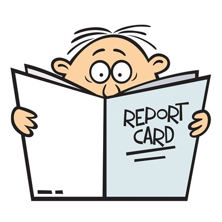 sales report card