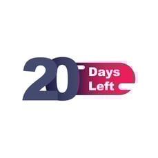 20 selling days left in the year 