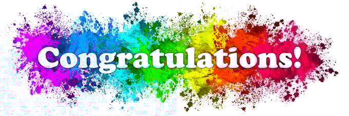 Congratulations!