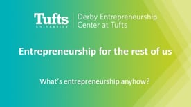 Entrepreneurship for the Rest of Us